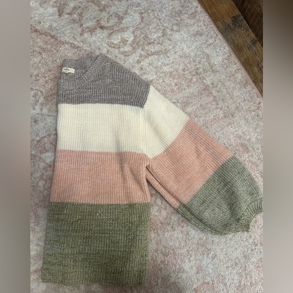 Entro Multicolor Striped Sweater - Picture 1 of 2